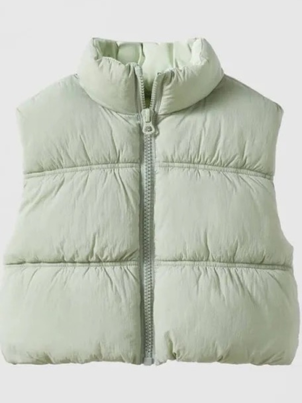 Zara Kids Mint Green Puffer Vest